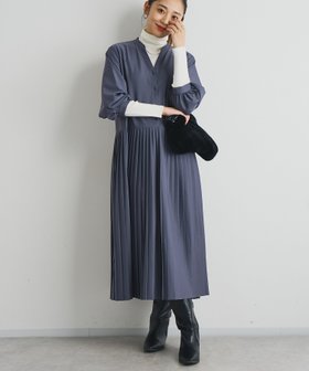 【アンディコール/un dix cors】の《シック エレガントに》ウエスト切替プリーツワンピース 人気、トレンドファッション・服の通販 founy(ファニー) ファッション Fashion レディースファッション Fashion for Women ワンピース Dresses エレガント 上品 Elegant カーディガン Cardigan, Knitwear 切替 Switching, Contrast Panel シューズ Shoes, Footwear ジャケット Jacket, Outerwear スニーカー Sneakers, Trainers ダウン Down, Puffer デコルテ Décolleté, Neckline フラット Flat, Flat Shoes プリーツ Pleats, Pleated ポケット Pocket, Pocket Detail 再入荷 Restock / Back in Stock おすすめ Recommended / Our Picks |ID:prp329100004718593