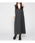 【クロコダイル/CROCODILE】のウールライク ジャンパースカート 人気、トレンドファッション・服の通販 founy(ファニー) ファッション Fashion レディースファッション Fashion for Women スカート Skirts インナー Innerwear エレガント 上品 Elegant thumbnail チャコール|ID: prp329100004718600 ipo3291000000034096759