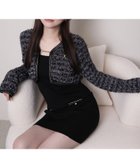 【リップサービス/LIP SERVICE】のLIP SERVICE/クラシカルツイードアンサンブルワンピース 人気、トレンドファッション・服の通販 founy(ファニー) ファッション Fashion レディースファッション Fashion for Women ワンピース Dresses アクリル Acrylic Material アンサンブル Ensemble Set クラシカル Classical, Vintage-Inspired クロップド Cropped, Short Length ツイード Twill, Twill Weave バランス Balance, Style Balance フィット Fit, Slim Fit ボレロ Bolero, Short Cardigan ミックス Mix, Mixed Style ラグジュアリー Luxury, Elegant ワイド Wide, Wide Fit A/W・秋冬 Autumn/Winter おすすめ Recommended / Our Picks エレガント 上品 Elegant thumbnail ブラック|ID: prp329100004718650 ipo3291000000034097067