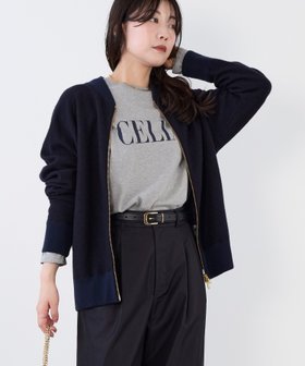 【マイカ ディール/MICA & DEAL】 圧縮ジップニットブルゾン人気、トレンドファッション・服の通販 founy(ファニー) ファッション Fashion レディースファッション Fashion for Women アウター Coat / Outerwear Collection ブルゾンジャケット・スポーティアウター Blouson Jackets トップス・カットソー Cut & Sew Tops ニット Knit Tops & Sweaters カーディガン Cardigan, Knitwear ブルゾン Blouson, Bomber Jacket 冬 Winter / This Winter |ID:prp329100004718834