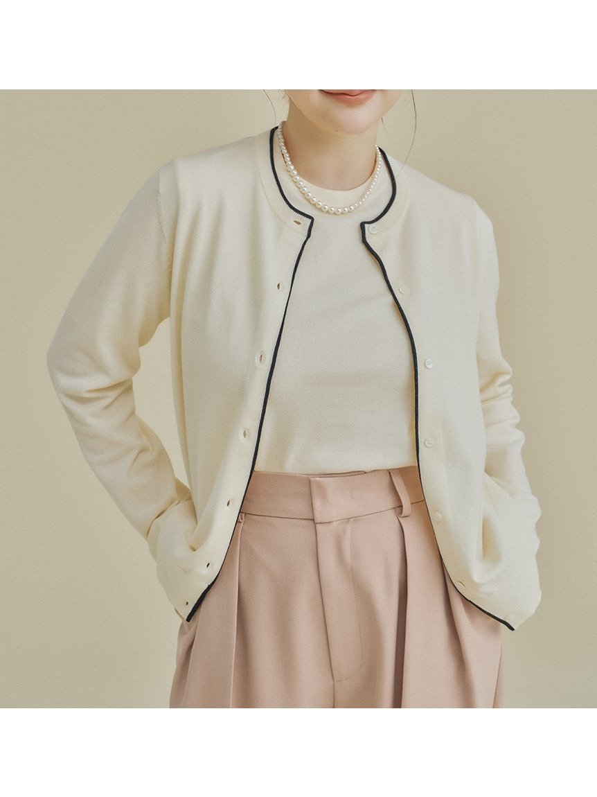 【ミラオーウェン/Mila Owen】の万能ニットアンサンブル インテリア・キッズ・メンズ・レディースファッション・服の通販 founy(ファニー) 　ファッション　Fashion　レディースファッション　Fashion for Women　トップス・カットソー　Cut & Sew Tops　ニット　Knit Tops & Sweaters　アンサンブルニット　Knit Ensembles & Twin Sets　アンサンブル　Ensemble Set　カーディガン　Cardigan, Knitwear　シンプル　Simple, Minimal　スマート　Smart, Elegant　セパレート　Separate, Two-Piece　定番　Standard, Basic Item　長袖　Long Sleeve, Full Sleeve　半袖　Short Sleeve, Half Sleeve　おすすめ　Recommended / Our Picks　IVR[003]|ID: prp329100004718915 ipo3291000000034637440