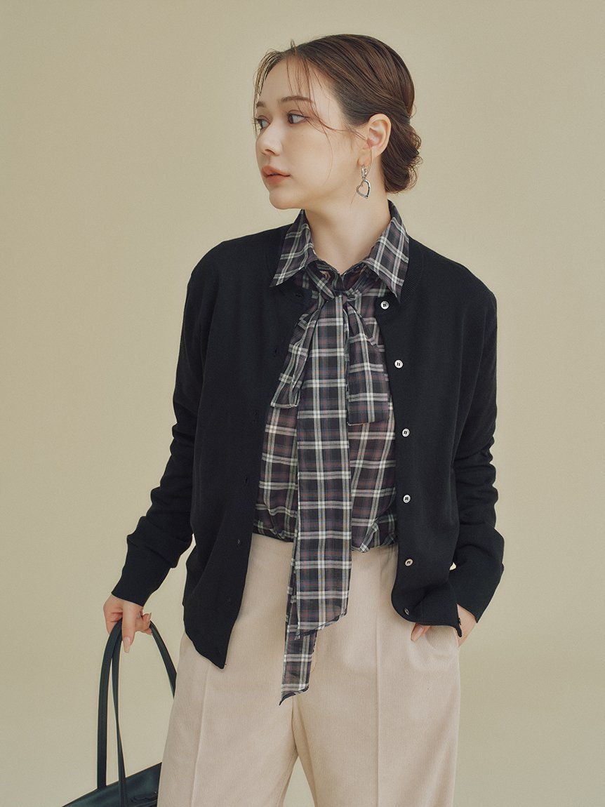 【ミラオーウェン/Mila Owen】の万能ニットアンサンブル インテリア・キッズ・メンズ・レディースファッション・服の通販 founy(ファニー) 　ファッション　Fashion　レディースファッション　Fashion for Women　トップス・カットソー　Cut & Sew Tops　ニット　Knit Tops & Sweaters　アンサンブルニット　Knit Ensembles & Twin Sets　アンサンブル　Ensemble Set　カーディガン　Cardigan, Knitwear　シンプル　Simple, Minimal　スマート　Smart, Elegant　セパレート　Separate, Two-Piece　定番　Standard, Basic Item　長袖　Long Sleeve, Full Sleeve　半袖　Short Sleeve, Half Sleeve　おすすめ　Recommended / Our Picks　BLK[009]|ID: prp329100004718915 ipo3291000000034637441