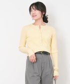 【マイカ ディール/MICA & DEAL】のヘンリーネックワイドリブプルオーバー 人気、トレンドファッション・服の通販 founy(ファニー) ファッション Fashion レディースファッション Fashion for Women トップス・カットソー Cut & Sew Tops カジュアルプルオーバー・ニットトップス Pullovers & Knit Tops / Casual Pullovers コンパクト Compact, Small Size ワイドリブ Wide Rib, Wide Ribbed Knit おすすめ Recommended / Our Picks エレガント 上品 Elegant thumbnail YELLOW|ID: prp329100004719036 ipo3291000000034125636