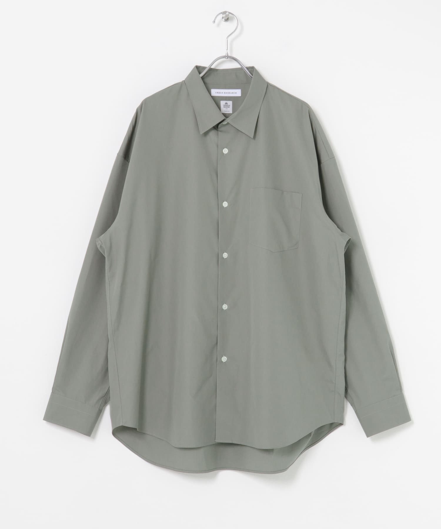 【アーバンリサーチ/URBAN RESEARCH / MEN】の『一部WEB限定カラー』THOMAS MASON OVER SHIRTS インテリア・キッズ・メンズ・レディースファッション・服の通販 founy(ファニー) 　ファッション　Fashion　メンズファッション　Fashion for Men　2025年　2025　2025-2026秋冬・A/W　Autumn/Winter 2025–26 AW25–26　冬　Winter / This Winter　ドレス　Dress, One-Piece　ラグジュアリー　Luxury, Elegant　ワイド　Wide, Wide Fit　A/W・秋冬　Autumn/Winter　S.GREEN|ID: prp329100004719110 ipo3291000000034100870
