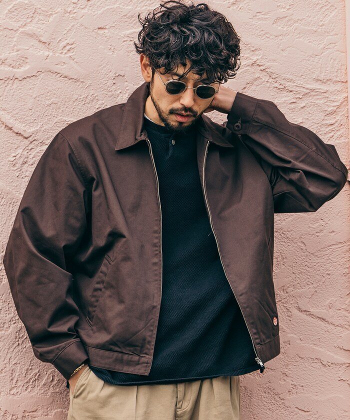 【フリークスストア/FREAK'S STORE】の別注 SMU JK-22 Work Zip JACKET 25SS インテリア・キッズ・メンズ・レディースファッション・服の通販 founy(ファニー) 　ファッション　Fashion　メンズファッション　Fashion for Men　2025年　2025　2025春夏・S/S　Spring/Summer 2025 SS25　ポケット　Pocket, Pocket Detail　別注　Limited Edition, Custom Order　夏　Summer　S/S・春夏　SS, Spring/Summer, Warm Season　ブラウン|ID: prp329100004719114 ipo3291000000034100893