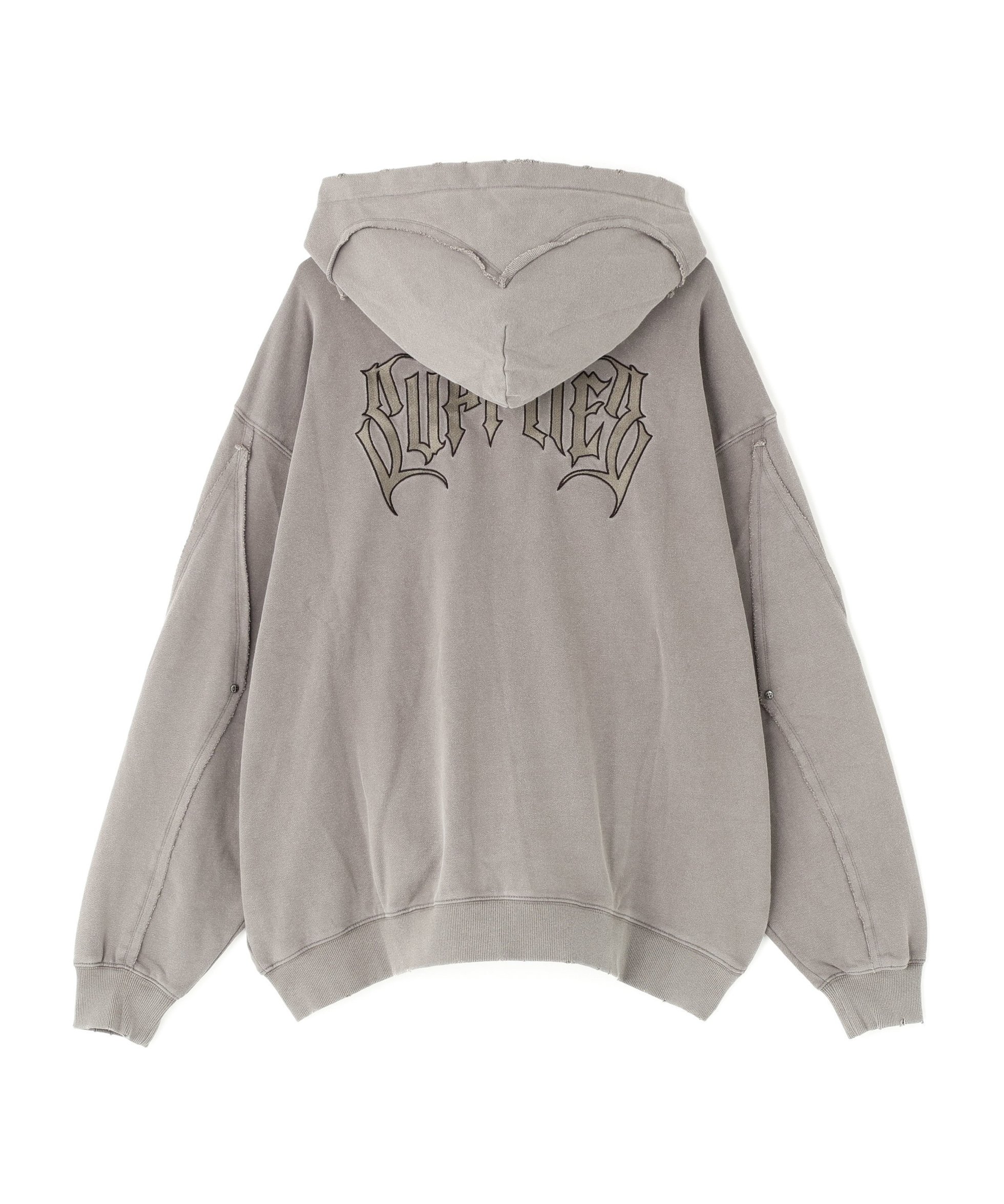【エルエイチピー/LHP / MEN】のSUPPLIER/サプライヤー/SWITCHING PIERCED HOODIE 人気、トレンドファッション・服の通販 founy(ファニー) 　ファッション　Fashion　メンズファッション　Fashion for Men　ウォッシュ　Washed Finish　ダメージ　Distressed, Destroyed　ポケット　Pocket, Pocket Detail　ラウンド　Round, Round Neck　ルーズ　Loose, Oversized　ヴィンテージ　Vintage Style　今季　This Season, Current Season　 other-1|ID: prp329100004719223 ipo3291000000034101586