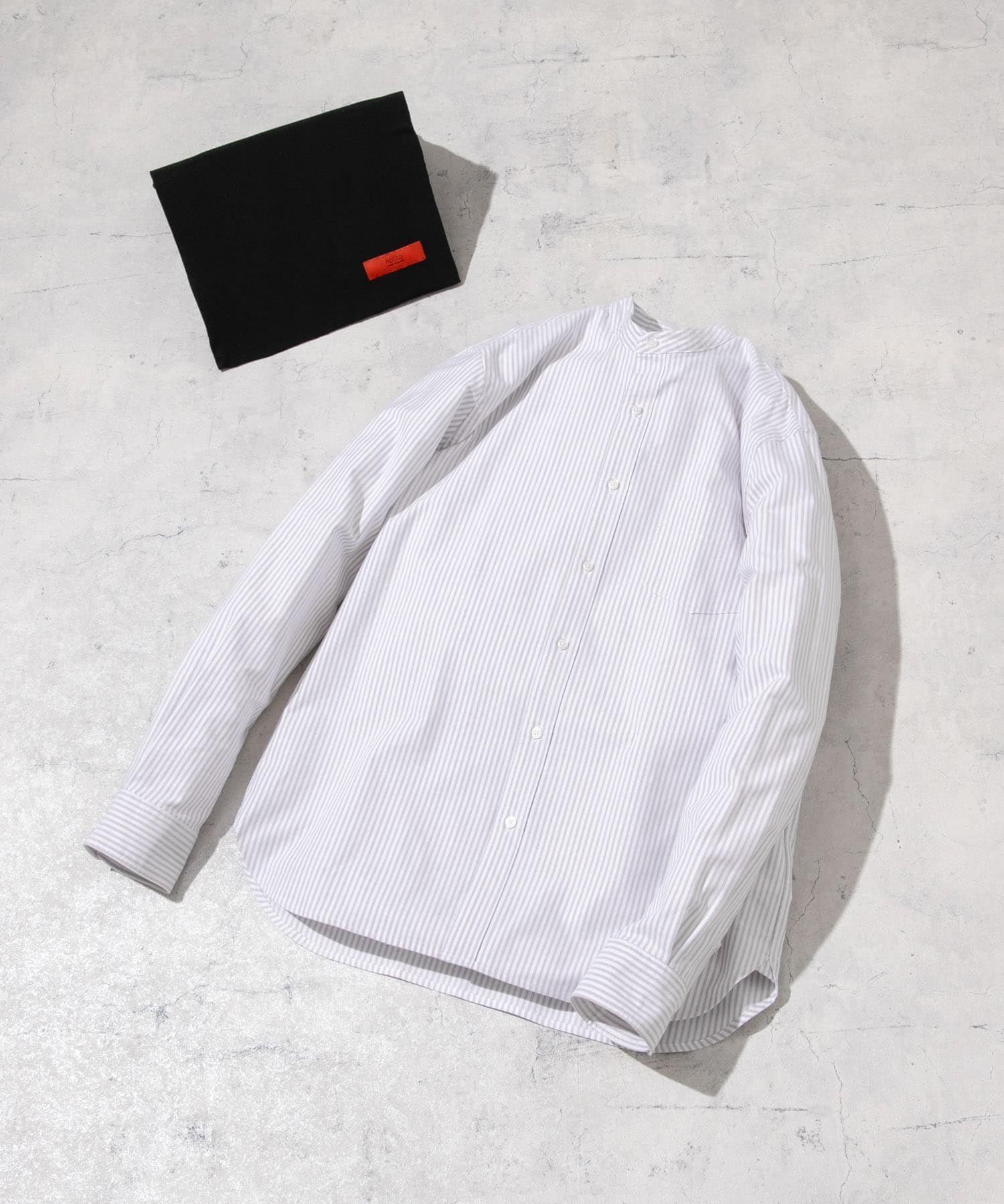 【アーバンリサーチ ロッソ/URBAN RESEARCH ROSSO / MEN】の『WEB限定』『XXLサイズあり』『抗菌/消臭』ハイパフォーマンスオックスバンドカラーシャツ インテリア・キッズ・メンズ・レディースファッション・服の通販 founy(ファニー)  ファッション Fashion メンズファッション Fashion for Men 抗菌 Antibacterial, Bacteria-Resistant サングラス Sunglasses, Shades シンプル Simple, Minimal ストレッチ Stretch, Stretchy Fabric スニーカー Sneakers, Trainers スラックス Slacks, Dress Pants デニム Denim, Jeans Material 定番 Standard, Basic Item バランス Balance, Style Balance パフォーマンス Performance, Active Function フィット Fit, Slim Fit ベーシック Basic, Essential リュック Backpack, Rucksack おすすめ Recommended / Our Picks 旅行 Travel ビジネス 仕事 通勤 Business / Work / Commuting GRY STRIPE|ID: prp329100004719244 ipo3291000000034352395
