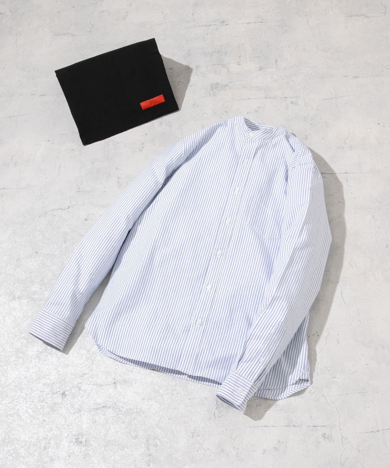 【アーバンリサーチ ロッソ/URBAN RESEARCH ROSSO / MEN】の『WEB限定』『XXLサイズあり』『抗菌/消臭』ハイパフォーマンスオックスバンドカラーシャツ インテリア・キッズ・メンズ・レディースファッション・服の通販 founy(ファニー)  ファッション Fashion メンズファッション Fashion for Men 抗菌 Antibacterial, Bacteria-Resistant サングラス Sunglasses, Shades シンプル Simple, Minimal ストレッチ Stretch, Stretchy Fabric スニーカー Sneakers, Trainers スラックス Slacks, Dress Pants デニム Denim, Jeans Material 定番 Standard, Basic Item バランス Balance, Style Balance パフォーマンス Performance, Active Function フィット Fit, Slim Fit ベーシック Basic, Essential リュック Backpack, Rucksack おすすめ Recommended / Our Picks 旅行 Travel ビジネス 仕事 通勤 Business / Work / Commuting SAX STRIPE|ID: prp329100004719244 ipo3291000000034352406