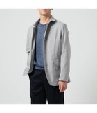 【ニューヨーカー/NEWYORKER / MEN】の【吸水速乾・ストレッチ・ウォッシャブル】COOL COMFORT コットンリネン ピンヘッド コンバーチブルアウター(セットアップ対応) グレー|ID: prp329100004719280 ipo3291000000034102029