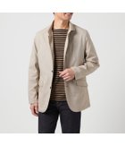 【ニューヨーカー/NEWYORKER / MEN】の【吸水速乾・ストレッチ・ウォッシャブル】COOL COMFORT コットンリネン ピンヘッド コンバーチブルアウター(セットアップ対応) ベージュ|ID: prp329100004719280 ipo3291000000034102030