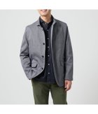 【ニューヨーカー/NEWYORKER / MEN】の【吸水速乾・ストレッチ・ウォッシャブル】COOL COMFORT コットンリネン ピンヘッド コンバーチブルアウター(セットアップ対応) ネイビー|ID: prp329100004719280 ipo3291000000034102031