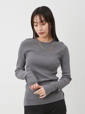 【ミラオーウェン/Mila Owen】のシアーラメクルーネックニットプルオーバー 人気、トレンドファッション・服の通販 founy(ファニー) ファッション Fashion レディースファッション Fashion for Women トップス・カットソー Cut & Sew Tops ニット Knit Tops & Sweaters カジュアルプルオーバー・ニットトップス Pullovers & Knit Tops / Casual Pullovers インナー Innerwear 秋 Autumn 今季 This Season, Current Season シアー Sheer, See-Through ジャケット Jacket, Outerwear スマート Smart, Elegant トレンド Trend, Trending Now 定番 Standard, Basic Item 人気 Popular, Best Seller エレガント 上品 Elegant |ID:prp329100004719773
