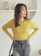 【ミラオーウェン/Mila Owen】のシアーラメクルーネックニットプルオーバー 人気、トレンドファッション・服の通販 founy(ファニー) ファッション Fashion レディースファッション Fashion for Women トップス・カットソー Cut & Sew Tops ニット Knit Tops & Sweaters カジュアルプルオーバー・ニットトップス Pullovers & Knit Tops / Casual Pullovers インナー Innerwear 秋 Autumn 今季 This Season, Current Season シアー Sheer, See-Through ジャケット Jacket, Outerwear スマート Smart, Elegant トレンド Trend, Trending Now 定番 Standard, Basic Item 人気 Popular, Best Seller エレガント 上品 Elegant thumbnail YEL[032]|ID: prp329100004719773 ipo3291000000034105394