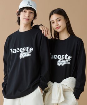 【ラコステ/LACOSTE】の【オンライン限定】LACOSTE 鹿の子オーバーサイズプリント ロングスリーブTシャツ 人気、トレンドファッション・服の通販 founy(ファニー) ファッション Fashion レディースファッション Fashion for Women トップス・カットソー Cut & Sew Tops シャツ・ブラウス・オフィスカジュアル Elegant Blouses & Button-Ups ロングTシャツ・Tシャツ Longline T-Shirts & Tees インナー Innerwear クラシック Classic, Timeless Style クール Cool, Chic 鹿の子 Piqué, Kanoko Fabric スマート Smart, Elegant スリーブ Sleeve, Long Sleeve / Short Sleeve センター Center, Center Line フィット Fit, Slim Fit フレア Flare, Flared フロント Front, Front Design プリント Print, Printed Pattern ミックス Mix, Mixed Style リラックス Relax, Relaxed Fit ロング Long, Long-Length おすすめ Recommended / Our Picks |ID:prp329100004719865