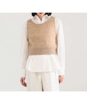 【デミルクス ビームス/Demi-Luxe BEAMS】 モヘヤ ニット ベスト人気、トレンドファッション・服の通販 founy(ファニー) ファッション Fashion レディースファッション Fashion for Women アウター Coat / Outerwear Collection トップス・カットソー Cut & Sew Tops ニット Knit Tops & Sweaters ベスト&ジレ / 重ね着スタイル Vests & Gilets おすすめ Recommended / Our Picks エアリー Airy Texture カットソー Cut and Sewn Top コンパクト Compact, Small Size シアー Sheer, See-Through ベスト Vest, Waistcoat |ID:prp329100004720081