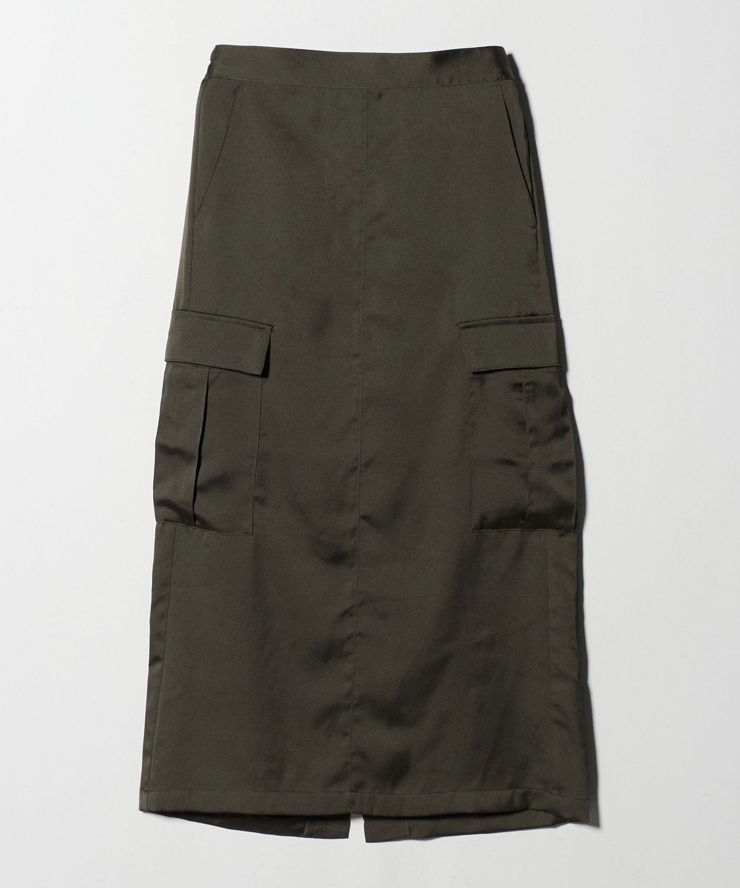 【ユナイテッドアローズ/UNITED ARROWS】のサテン カーゴスカート -ウォッシャブル- A DAY IN THE LIFE インテリア・キッズ・メンズ・レディースファッション・服の通販 founy(ファニー) 　ファッション　Fashion　レディースファッション　Fashion for Women　スカート　Skirts　ウォッシャブル　Machine Washable　サテン　Satin, Glossy Fabric　ジャケット　Jacket, Outerwear　スリット　Slit, Slit Detail　デニム　Denim, Jeans Material　トレンド　Trend, Trending Now　バランス　Balance, Style Balance　フィット　Fit, Slim Fit　A/W・秋冬　Autumn/Winter　アウトレット　Outlet / Clearance　エレガント 上品　Elegant　ビジネス 仕事 通勤　Business / Work / Commuting　OLIVE|ID: prp329100004720173 ipo3291000000034948090