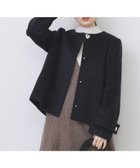 【インデックス/INDEX】のノーカラーショートコート 人気、トレンドファッション・服の通販 founy(ファニー) ファッション Fashion レディースファッション Fashion for Women アウター Coat / Outerwear Collection コート・ロングコート・ピーコート Long Coats, Peacoats & More インナー Innerwear シンプル Simple, Minimal スマート Smart, Elegant センター Center, Center Line ドット Polka Dot, Dot Pattern ポケット Pocket, Pocket Detail エレガント 上品 Elegant 軽量 Lightweight, Ultra Light thumbnail ネイビー|ID: prp329100004720240 ipo3291000000034880286