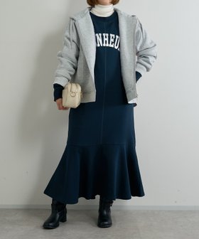 【アンディコール/un dix cors】の《甘めカジュアルに◎》裏毛マーメイドロングワンピース 人気、トレンドファッション・服の通販 founy(ファニー) ファッション Fashion レディースファッション Fashion for Women ワンピース Dresses アクセサリー Fashion Accessories エレガント 上品 Elegant スウェット / スエット Sweatshirt, Sweatwear タイツ Tights, Legwear ダウン Down, Puffer バランス Balance, Style Balance フロント Front, Front Design ポケット Pocket, Pocket Detail マーメイド Mermaid, Fishtail Silhouette リラックス Relax, Relaxed Fit レギンス Leggings, Stretch Pants 再入荷 Restock / Back in Stock おすすめ Recommended / Our Picks |ID:prp329100004720262