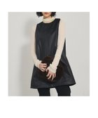 【カリテ/qualite】のレザーライクフレアージレ 人気、トレンドファッション・服の通販 founy(ファニー) ファッション Fashion レディースファッション Fashion for Women アウター Coat / Outerwear Collection トップス・カットソー Cut & Sew Tops ベスト&ジレ / 重ね着スタイル Vests & Gilets インナー Innerwear シンプル Simple, Minimal スリム Slim, Slim Fit ロング Long, Long-Length エレガント 上品 Elegant 今季 This Season, Current Season thumbnail ブラック|ID: prp329100004720272 ipo3291000000034800704