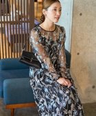 【フリークスストア/FREAK'S STORE】のレース 刺繍 花柄 ワンピース ドレス【限定展開】 25AW 人気、トレンドファッション・服の通販 founy(ファニー) ファッション Fashion レディースファッション Fashion for Women ワンピース Dresses フォーマル・パーティードレス・結婚式用ドレス Elegant & Casual Dresses 2025年 2025 2025-2026秋冬・A/W Autumn/Winter 2025–26 AW25–26 ドレス Dress, One-Piece フェミニン Feminine, Girly レース Lace, Lace Fabric thumbnail ブラック|ID: prp329100004720295 ipo3291000000034951065