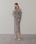 【レジャ/Leja】のLeja-フリルチュールスリーブリボンIラインワンピースドレス結婚式 人気、トレンドファッション・服の通販 founy(ファニー) ファッション Fashion レディースファッション Fashion for Women ワンピース Dresses フォーマル・パーティードレス・結婚式用ドレス Elegant & Casual Dresses エレガント 上品 Elegant クラシカル Classical, Vintage-Inspired シアー Sheer, See-Through スパンコール Sequins, Sequin Embellishment スリーブ Sleeve, Long Sleeve / Short Sleeve チュール Tulip, Tulip Motif デコルテ Décolleté, Neckline ドレス Dress, One-Piece フェミニン Feminine, Girly フラワー Flower, Floral フリル Frill, Ruffle ボレロ Bolero, Short Cardigan モチーフ Motif, Design Theme ラグジュアリー Luxury, Elegant リボン Ribbon, Bow レース Lace, Lace Fabric 結婚式 Wedding thumbnail GRAY|ID: prp329100004720326 ipo3291000000034488722