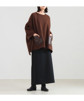 【デミルクス ビームス/Demi-Luxe BEAMS】 COG THE BIGSMOKE / MILA ポンチョ トップス人気、トレンドファッション・服の通販 founy(ファニー) ファッション Fashion レディースファッション Fashion for Women アウター Coat / Outerwear Collection ポンチョ・ケープコート Ponchos & Capes コレクション Collection, Seasonal Line スリム Slim, Slim Fit バランス Balance, Style Balance パッチ Patch, Appliqué ポケット Pocket, Pocket Detail ポンチョ Poncho, Cape Style ロング Long, Long-Length A/W・秋冬 Autumn/Winter おすすめ Recommended / Our Picks |ID:prp329100004720383