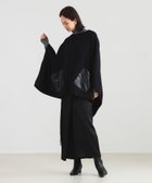 【デミルクス ビームス/Demi-Luxe BEAMS】のCOG THE BIGSMOKE / MILA ポンチョ トップス 人気、トレンドファッション・服の通販 founy(ファニー) ファッション Fashion レディースファッション Fashion for Women アウター Coat / Outerwear Collection ポンチョ・ケープコート Ponchos & Capes コレクション Collection, Seasonal Line スリム Slim, Slim Fit バランス Balance, Style Balance パッチ Patch, Appliqué ポケット Pocket, Pocket Detail ポンチョ Poncho, Cape Style ロング Long, Long-Length A/W・秋冬 Autumn/Winter おすすめ Recommended / Our Picks thumbnail BLACK|ID: prp329100004720383 ipo3291000000034110709