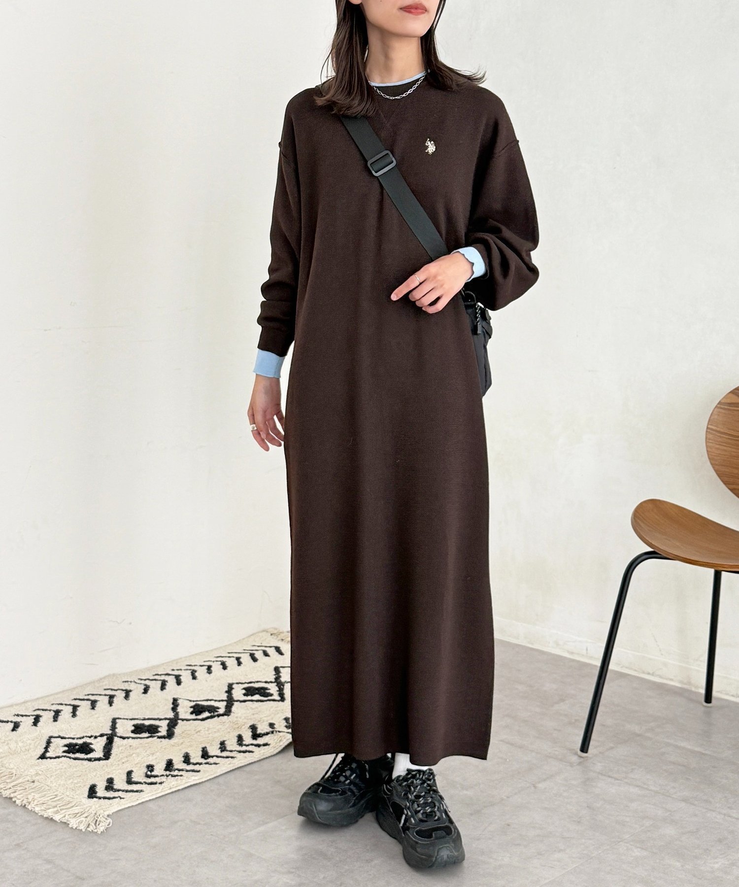 【シーピーシーエム/CPCM】の【U.S. POLO ASSN.】フェイクレイヤーワンピース 人気、トレンドファッション・服の通販 founy(ファニー) 　ファッション　Fashion　レディースファッション　Fashion for Women　ワンピース　Dresses　イタリア　Italy　ウォッシャブル　Machine Washable　秋　Autumn　腕時計　Wristwatch　キャップ　Cap, Baseball Cap　コレクション　Collection, Seasonal Line　シューズ　Shoes, Footwear　スニーカー　Sneakers, Trainers　ダウン　Down, Puffer　トレンド　Trend, Trending Now　フラット　Flat, Flat Shoes　メンズ　Men's, Menswear　ワンポイント　One Point, Statement Accent　おすすめ　Recommended / Our Picks　 other-1|ID: prp329100004720400 ipo3291000000034590607