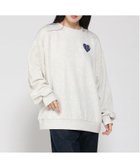 【イング/INGNI】のBackサガラハート裏毛チュニック オートミール/ブルー|ID: prp329100004720440 ipo3291000000034111173