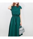 【ミニミニストア/miniministore】のリネンワンピース フレンチスリーブ ダークグリーン|ID: prp329100004720448 ipo3291000000034111229