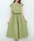 【ミニミニストア/miniministore】のリネンワンピース フレンチスリーブ ミントグリーン|ID: prp329100004720448 ipo3291000000034111235