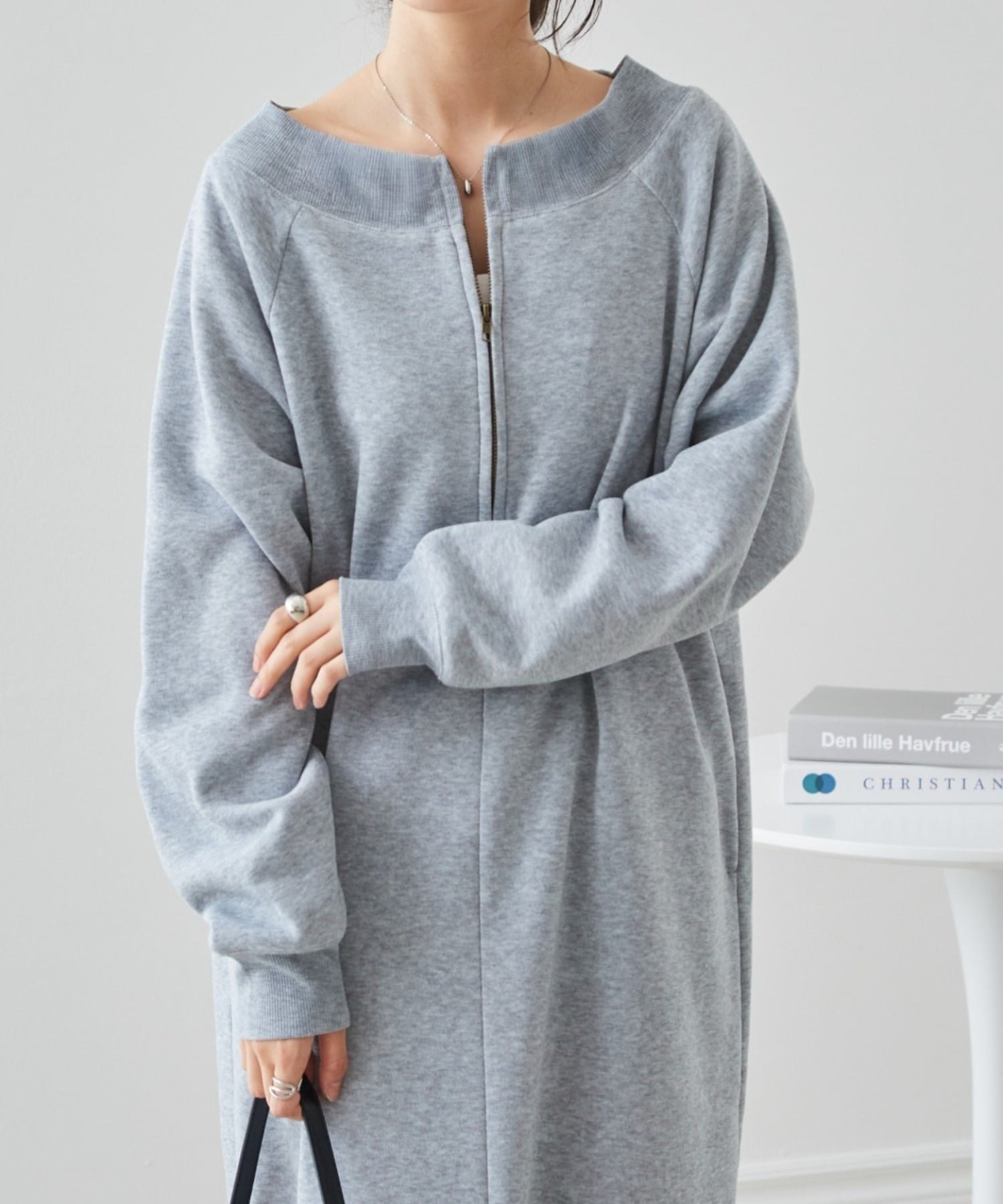 【ラナン/Ranan】のRanan/裏起毛ハーフジップワンピース インテリア・キッズ・メンズ・レディースファッション・服の通販 founy(ファニー) ファッション Fashion レディースファッション Fashion for Women ワンピース Dresses インナー Innerwear ジップ Zip, Zipper スリット Slit, Slit Detail バランス Balance, Style Balance ポケット Pocket, Pocket Detail ロング Long, Long-Length 冬 Winter / This Winter おすすめ Recommended / Our Picks GR|ID: prp329100004720460 ipo3291000000034644678