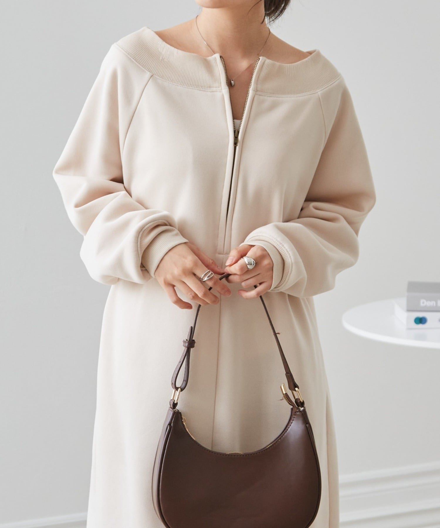 【ラナン/Ranan】のRanan/裏起毛ハーフジップワンピース インテリア・キッズ・メンズ・レディースファッション・服の通販 founy(ファニー) ファッション Fashion レディースファッション Fashion for Women ワンピース Dresses インナー Innerwear ジップ Zip, Zipper スリット Slit, Slit Detail バランス Balance, Style Balance ポケット Pocket, Pocket Detail ロング Long, Long-Length 冬 Winter / This Winter おすすめ Recommended / Our Picks IV|ID: prp329100004720460 ipo3291000000034644680