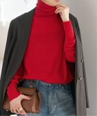 【スピック&スパン/Spick & Span】の《手洗い可 / 追加》18Gタートルネックプルオーバー レッド|ID: prp329100004720559 ipo3291000000034667287