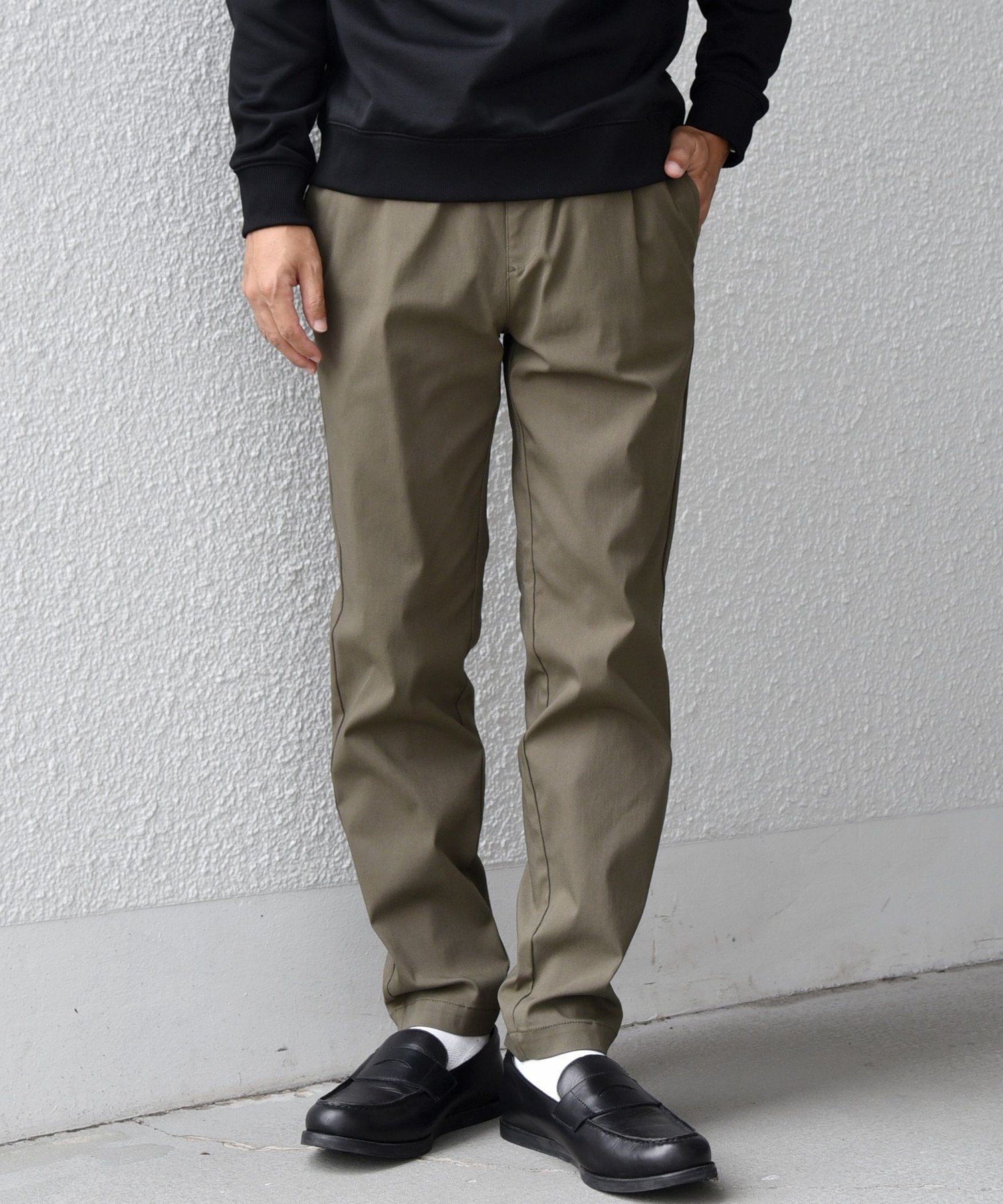 【シップス/SHIPS / MEN】の【WEB限定】SHIPS any 洗濯機可能・UVカット スーパー ストレッチ テーパード イージー パンツ インテリア・キッズ・メンズ・レディースファッション・服の通販 founy(ファニー) 　ファッション　Fashion　メンズファッション　Fashion for Men　ボトムス　Bottoms　シンプル　Simple, Minimal　ストレッチ　Stretch, Stretchy Fabric　テーパード　Tapered, Tapered Pants　ベーシック　Basic, Essential　おすすめ　Recommended / Our Picks　オリーブ|ID: prp329100004720837 ipo3291000000034278453