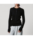 【ユナイテッドアローズ/UNITED ARROWS】のAEWEN MATOPH ウールリブヘンリーネック ニットプルオーバー 人気、トレンドファッション・服の通販 founy(ファニー) ファッション Fashion レディースファッション Fashion for Women トップス・カットソー Cut & Sew Tops ニット Knit Tops & Sweaters カジュアルプルオーバー・ニットトップス Pullovers & Knit Tops / Casual Pullovers インナー Innerwear シンプル Simple, Minimal ジャケット Jacket, Outerwear バランス Balance, Style Balance フィット Fit, Slim Fit フェミニン Feminine, Girly フロント Front, Front Design リブニット Rib Knit, Ribbed Knit ワイド Wide, Wide Fit ワイドリブ Wide Rib, Wide Ribbed Knit thumbnail BLACK|ID: prp329100004720858 ipo3291000000034115251