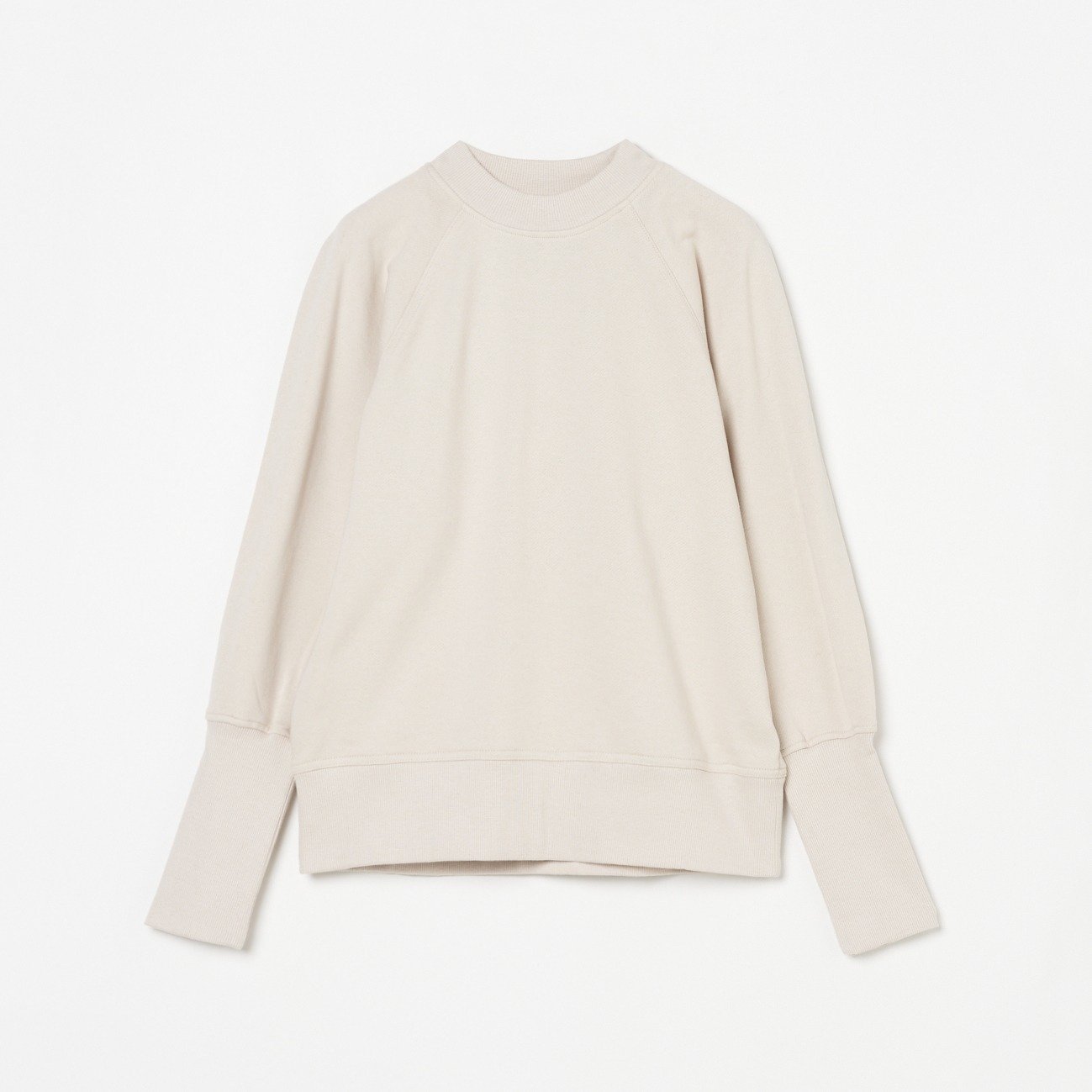 【エリオポール/heliopole】のLONG RIB SWEAT SHIRT インテリア・キッズ・メンズ・レディースファッション・服の通販 founy(ファニー) 　ファッション　Fashion　レディースファッション　Fashion for Women　トップス・カットソー　Cut & Sew Tops　シャツ・ブラウス・オフィスカジュアル　Elegant Blouses & Button-Ups　レディースパーカー・カジュアルフーディー　Casual Hoodies & Sweatshirts　ロングTシャツ・Tシャツ　Longline T-Shirts & Tees　スウェット・クルーネックトップス　Sweatshirts & Crewnecks / Relaxed Fit Sweat Tops　フレンチ　French, French Style　ベージュ|ID: prp329100004720861 ipo3291000000034259385