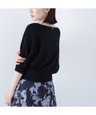 【ナチュラル ビューティー ベーシック/NATURAL BEAUTY BASIC】の総針ベーシックシリーズ バイカラードルマンニット ブラック×グレー2|ID: prp329100004720864 ipo3291000000034234704