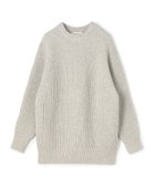 【トゥモローランド/TOMORROWLAND】のフィッシャーマンズリブ クルーネックプルオーバー 13 ライトグレー|ID: prp329100004720884 ipo3291000000034471838