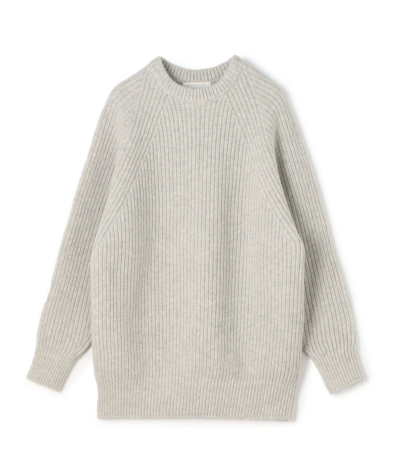 【トゥモローランド/TOMORROWLAND】のフィッシャーマンズリブ クルーネックプルオーバー インテリア・キッズ・メンズ・レディースファッション・服の通販 founy(ファニー) 　ファッション　Fashion　レディースファッション　Fashion for Women　トップス・カットソー　Cut & Sew Tops　カジュアルプルオーバー・ニットトップス　Pullovers & Knit Tops / Casual Pullovers　おすすめ　Recommended / Our Picks　シンプル　Simple, Minimal　スタンダード　Standard, Basic　スリーブ　Sleeve, Long Sleeve / Short Sleeve　バランス　Balance, Style Balance　ボトム　Bottoms, Lower Wear　リラックス　Relax, Relaxed Fit　冬　Winter / This Winter　13 ライトグレー|ID: prp329100004720884 ipo3291000000034471838