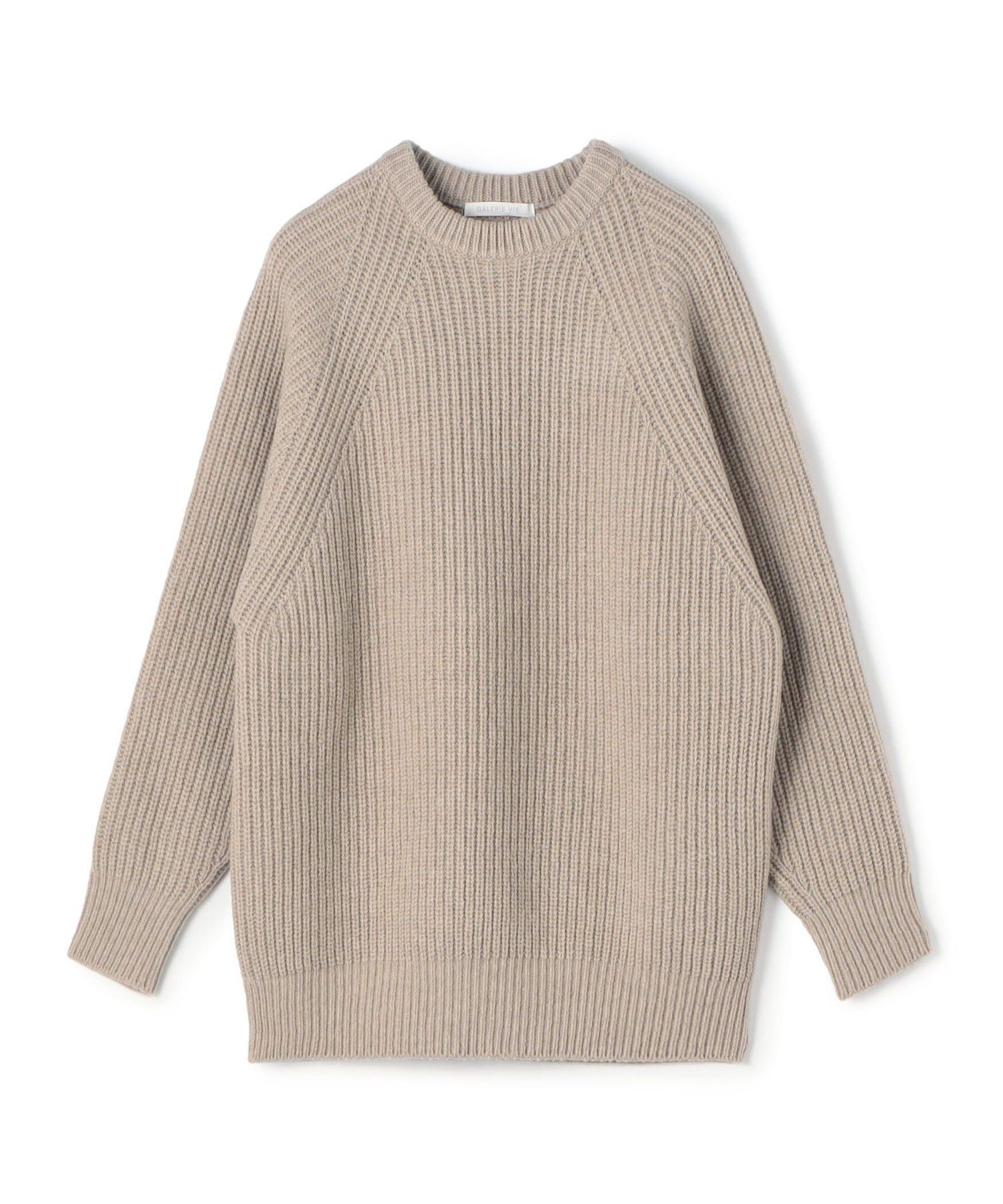 【トゥモローランド/TOMORROWLAND】のフィッシャーマンズリブ クルーネックプルオーバー インテリア・キッズ・メンズ・レディースファッション・服の通販 founy(ファニー) 　ファッション　Fashion　レディースファッション　Fashion for Women　トップス・カットソー　Cut & Sew Tops　カジュアルプルオーバー・ニットトップス　Pullovers & Knit Tops / Casual Pullovers　おすすめ　Recommended / Our Picks　シンプル　Simple, Minimal　スタンダード　Standard, Basic　スリーブ　Sleeve, Long Sleeve / Short Sleeve　バランス　Balance, Style Balance　ボトム　Bottoms, Lower Wear　リラックス　Relax, Relaxed Fit　冬　Winter / This Winter　43 ベージュ|ID: prp329100004720884 ipo3291000000034471840