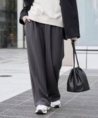 【コーエン/COEN】の【定番・新色登場】イージービューティーワイドパンツ(WEB限定サイズ) DK.GRAY|ID: prp329100004720898 ipo3291000000035159351