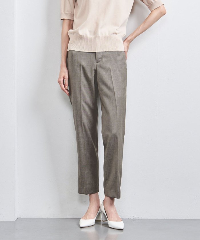 【ユナイテッドアローズ/UNITED ARROWS】のCANONICO テーパード スリム パンツ インテリア・キッズ・メンズ・レディースファッション・服の通販 founy(ファニー) https://founy.com/ ファッション Fashion レディースファッション Fashion for Women パンツ Pants & Trousers イタリア Italy ジャケット Jacket, Outerwear スリム Slim, Slim Fit セットアップ Set-Up, Coordinated Outfit テーパード Tapered, Tapered Pants アウトレット Outlet / Clearance おすすめ Recommended / Our Picks 夏 Summer エレガント 上品 Elegant |ID: prp329100004720904 ipo3291000000034115796