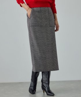 【ロペ/ROPE'】の美人スカート ウールレーヨンポケット付きタイトスカート(ヘリンボーン/グレンチェック)/セットアップ対応 人気、トレンドファッション・服の通販 founy(ファニー) ファッション Fashion レディースファッション Fashion for Women セットアップ Matching Sets スカート・ミニ/ミディ/マキシ Skirts / Mini, Midi & Maxi Skirts アンサンブル Ensemble Set ウォーム Warm Fabric カーディガン Cardigan, Knitwear ジャケット Jacket, Outerwear セットアップ Set-Up, Coordinated Outfit チェック Check, Plaid, Tartan 定番 Standard, Basic Item ポケット Pocket, Pocket Detail おすすめ Recommended / Our Picks エレガント 上品 Elegant ビジネス 仕事 通勤 Business / Work / Commuting |ID:prp329100004720934
