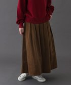 【アーバンリサーチ ドアーズ/URBAN RESEARCH DOORS】のFORK SPOON コーデュロイスカート BROWN|ID: prp329100004720945 ipo3291000000034529429