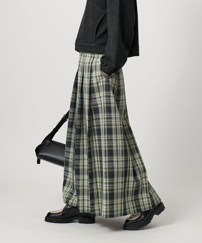 【ビューティ&ユース ユナイテッドアローズ/BEAUTY&YOUTH / UNITED ARROWS】のチェック プリーツロングスカート インテリア・キッズ・メンズ・レディースファッション・服の通販 founy(ファニー) https://founy.com/ ファッション Fashion レディースファッション Fashion for Women スカート Skirts ロングスカート Long Skirts / Maxi & Midi Skirts クラシカル Classical, Vintage-Inspired 今季 This Season, Current Season シューズ Shoes, Footwear シンプル Simple, Minimal スウェット / スエット Sweatshirt, Sweatwear スニーカー Sneakers, Trainers チェック Check, Plaid, Tartan プリーツ Pleats, Pleated ロング Long, Long-Length ワイド Wide, Wide Fit おすすめ Recommended / Our Picks |ID: prp329100004720949 ipo3291000000034587248