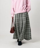 【ビューティ&ユース ユナイテッドアローズ/BEAUTY&YOUTH / UNITED ARROWS】のチェック プリーツロングスカート LT.GRAY|ID: prp329100004720949 ipo3291000000034587250