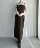 【ジュノア/JUNOAH】のMeiru ギャザーデザインIラインキャミワンピース(薄手) 人気、トレンドファッション・服の通販 founy(ファニー) ファッション Fashion レディースファッション Fashion for Women ワンピース Dresses キャミソールワンピース Camisole Dresses ギャザー Gathered, Ruffled thumbnail ブラウン|ID: prp329100004720967 ipo3291000000034116700