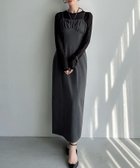 【ジュノア/JUNOAH】のMeiru ギャザーデザインIラインキャミワンピース(薄手) 人気、トレンドファッション・服の通販 founy(ファニー) ファッション Fashion レディースファッション Fashion for Women ワンピース Dresses キャミソールワンピース Camisole Dresses ギャザー Gathered, Ruffled thumbnail チャコール|ID: prp329100004720967 ipo3291000000034116702