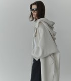 【ルシェル ブルー/LE CIEL BLEU】のフードダブルフェイスコート / Hooded Double-Face Coat オフホワイト|ID: prp329100004720993 ipo3291000000034478398